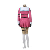 Halloweez Danganronpa Miu Iruma Cosplay Costume Women Pink School Uniform Halloween Set - Halloweez